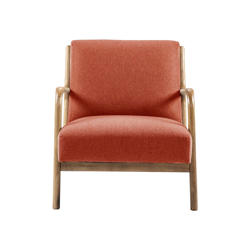 Chaise longue avec revêtement et tissu de construction relaxant