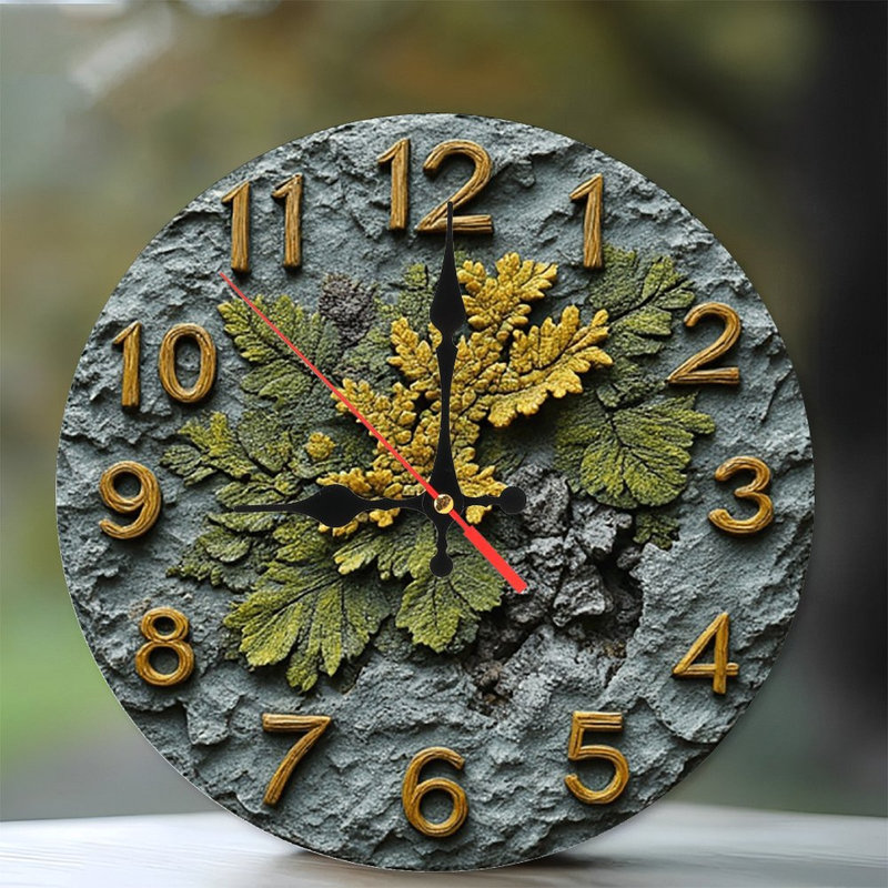 Horloge murale en pierre