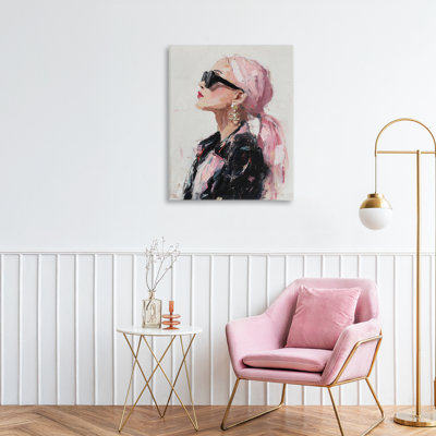 «Pink Daydream Impression Canvas» par Svetlana Aleynikova