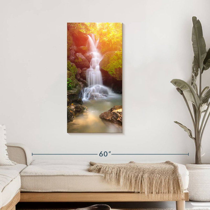 Impression sur toile Nachon Nayok, H 42 po x l 21 po x P 1,25 po
