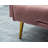 Stefaney Twin 75'' Velvet Cushioned Convertible Sofa-403151303