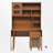 Computer Desk With 90 Degree Rotating Desktop, 43X70 Inch Office Desk With Storage Drawer And Cabinets, Gaming Desk With Open Shelves, Writing Desk For Study, Work Desk For Home Office Bedroom Living-1257029749