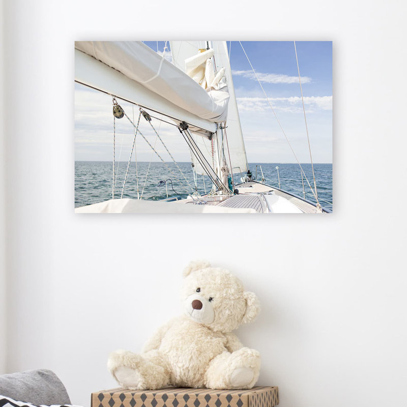 Bransome Tranquil Leisure on the Sea - Photographie sur toile tendue, H 16 po x l 24 po x P 1,5 po