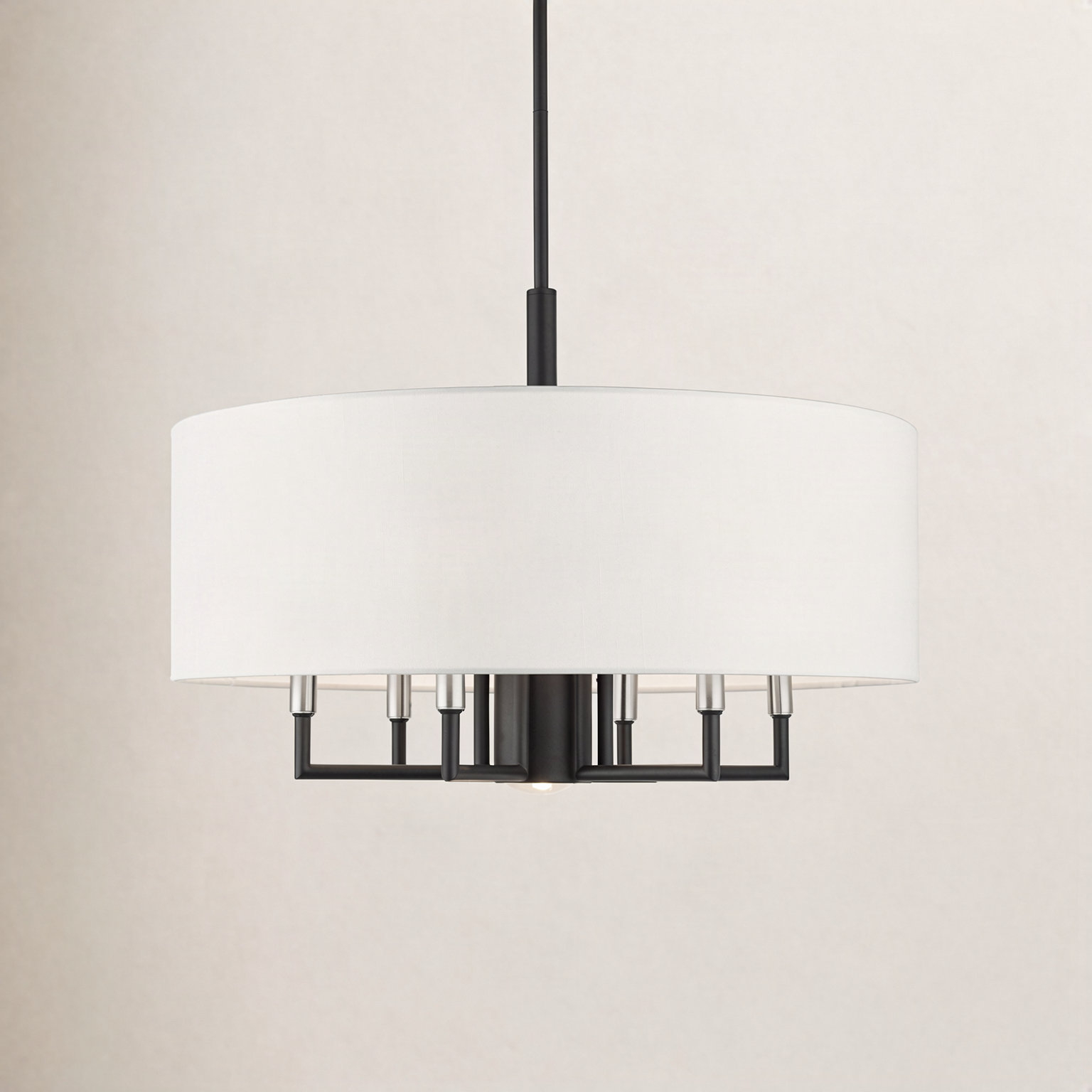 Moonlighter 7-Light Chandelier, Scandinavian Gray