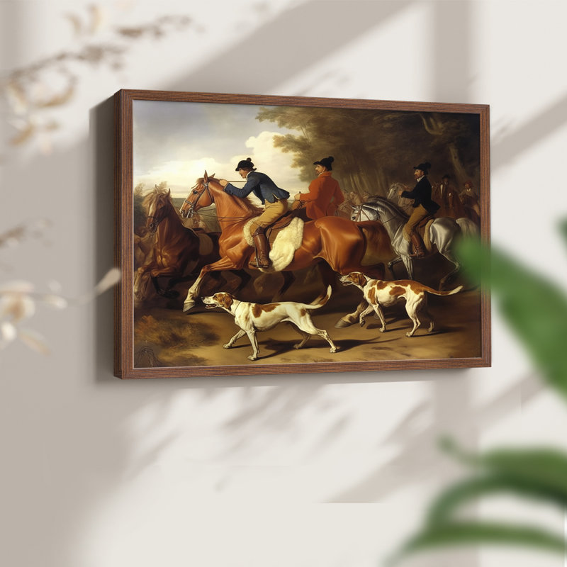 Faune - Lxxvii - Reproduction encadrée - Restickable, H 11 po x l 14 po, Noyer