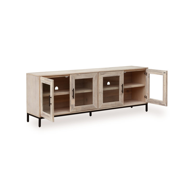 Tajmere Unfinished TV Stand for TVs up to 70"