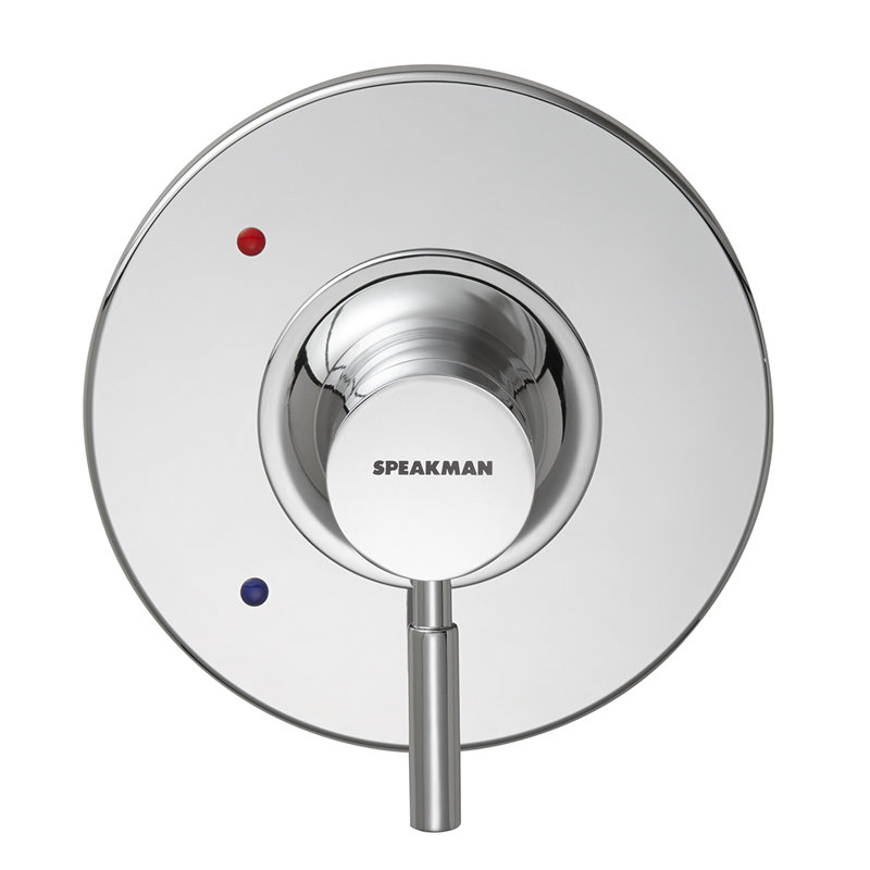 Neo Thermostatic Pressure Balance Shower Valve Trim, Polished Chrome