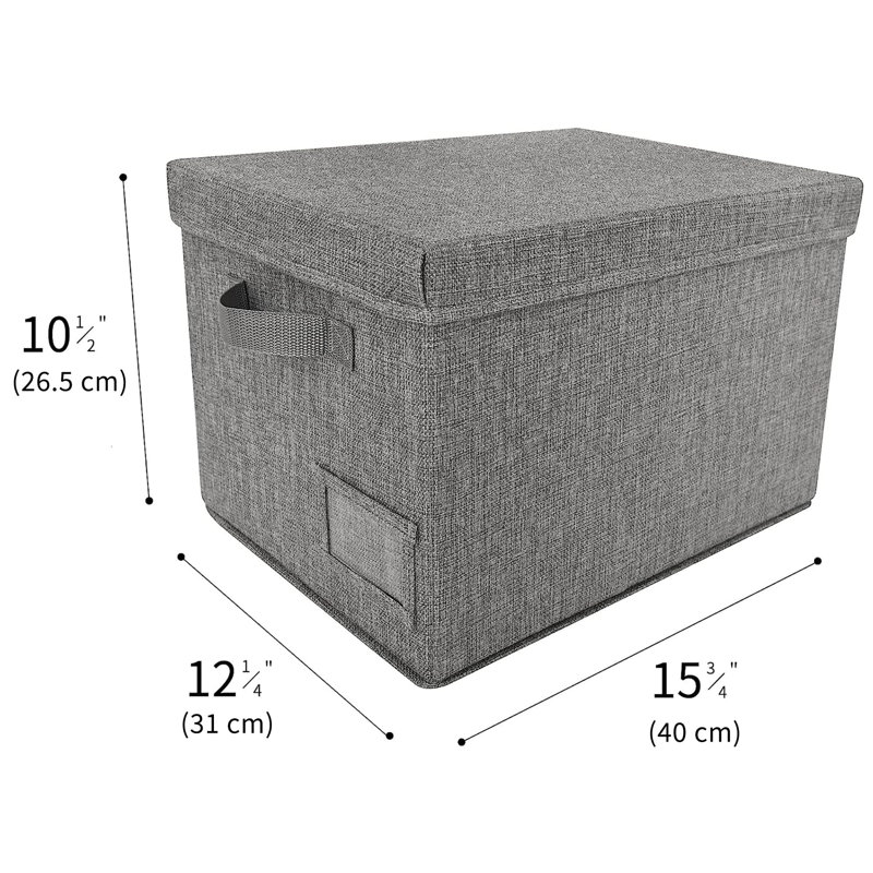 Chengdu Menghejia Technology Co., Ltd. Fabric Decorative Bin