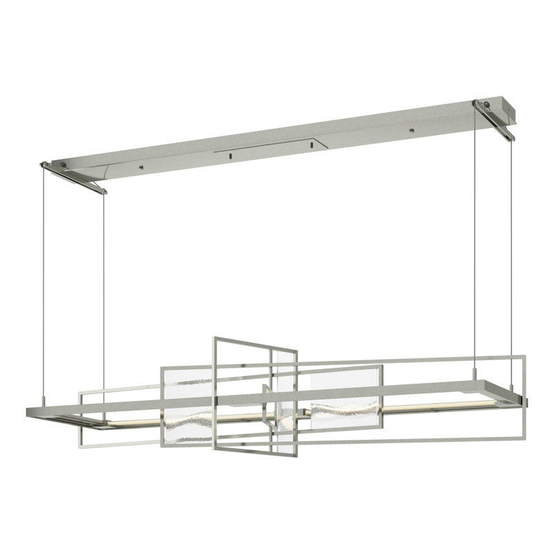 Luminaire suspendu linéaire à DEL Four Seasons, Sterling, Aqualite