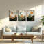 3 Piece Wrapped Canvas Print