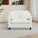 Fauteuil d'appoint rembourré l 46,3 po avec coussins