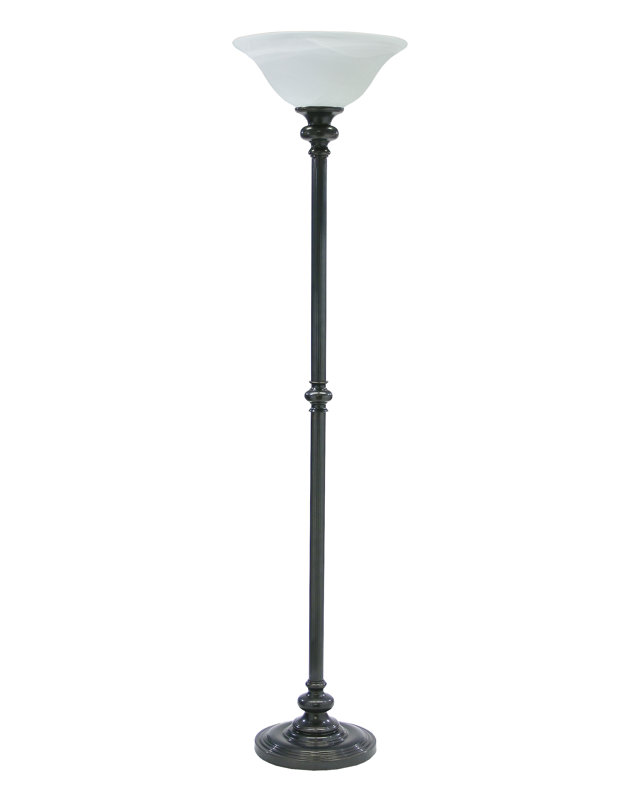 Lampe sur pied 68,75 po torchère sur pied Ashton, Bronze huilé