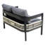 Multi-Person Outdoor Iron Sofa Set With A Table-2099186337