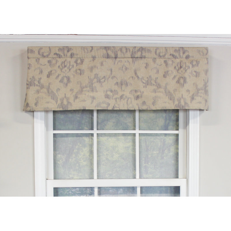 Cotton Blend Floral Tailored Window Pelmet