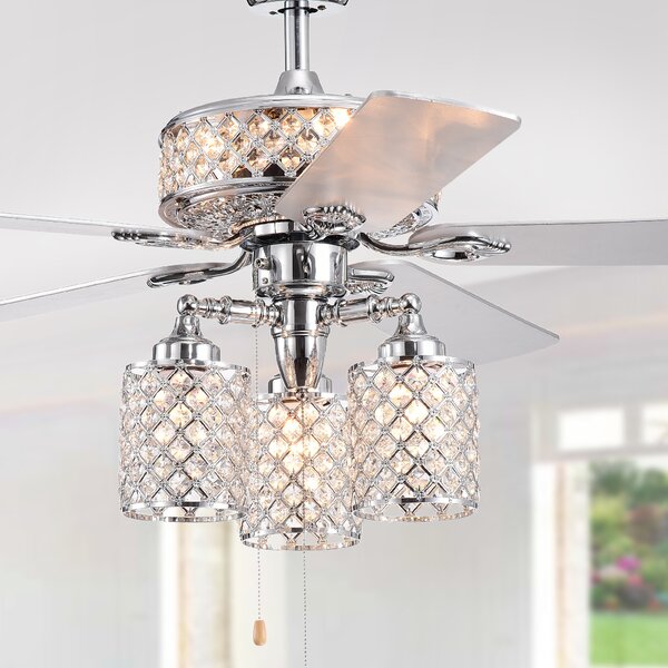 Rosdorf Park 52'' Ceiling Fan with Light Kit | Wayfair
