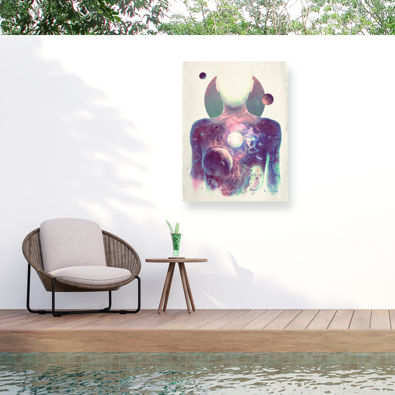 Toile d'extérieur Barrett Biggers Stardust Memories, H 14 po x l 19 po