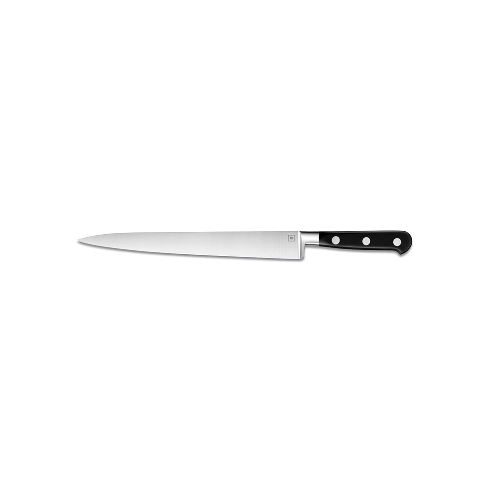 JoyJolt 7-in Nakiri Knife High Carbon Steel Kitchen Knife