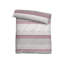 Biberna Melange-Flanell Bettwäsche 0840516QUERS Cotton Striped Duvet Cover with Pillow Shams Included-103001175
