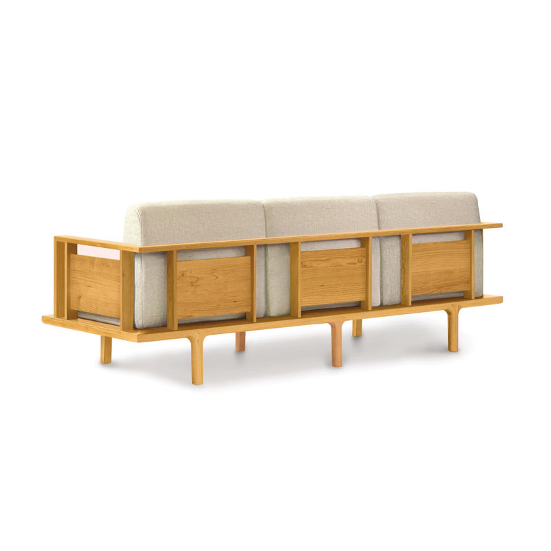 Sierra Sofa, Natural Cherry, Nile 100% Polyester