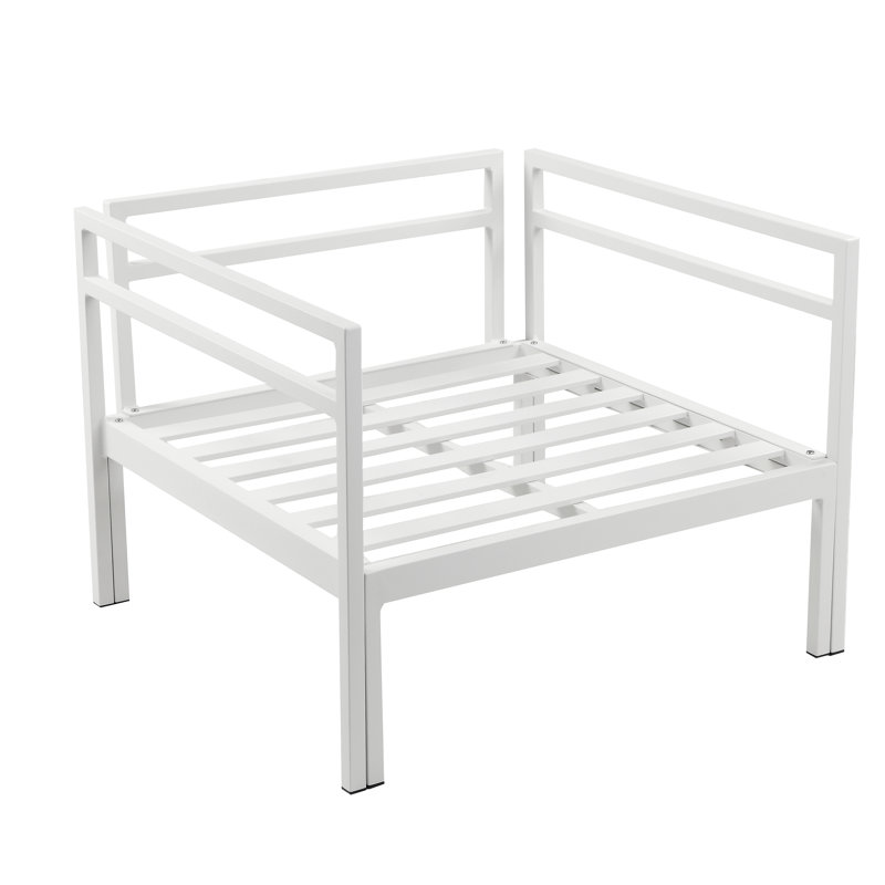 Cloud Outdoor 4 - Piece Conversation Set, White
