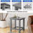 Outdoor HIPS Side Table For Patio Indoor Outdoor Weather - Resistant Adirondack Tables-116554405