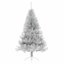  Artificial Pre-lit Christmas Tree Silver PET-269905569