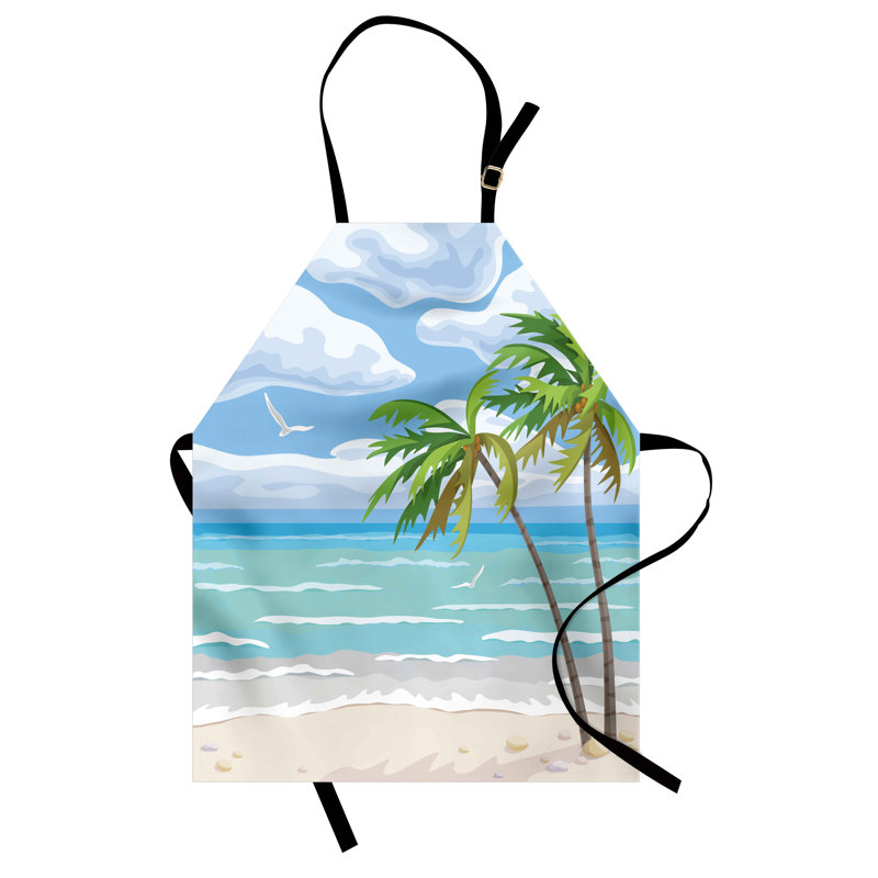 Multicolore tablier de plage East Urban Home