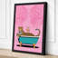 Lounging Leopard Pop Art - Wrapped Canvas-1606592483-1606592490