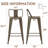 Metal Counter And Bar Stools-859470116-859470126