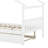 Annais Wooden House Bed with Trundle-958705448-958705453