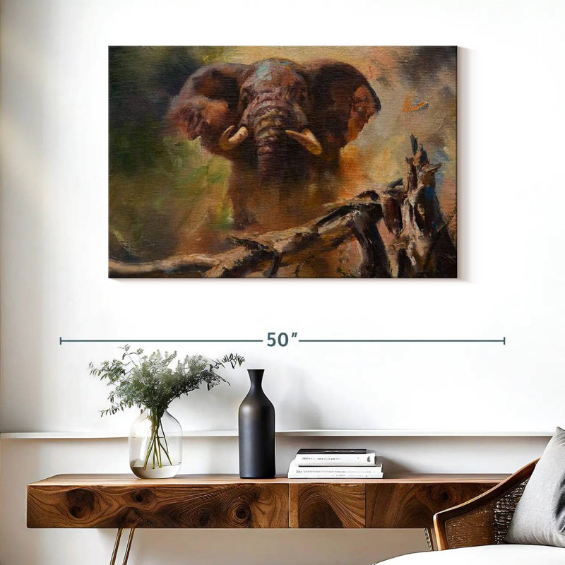 Brampt Elephant's Dream, 26" H x 39" W