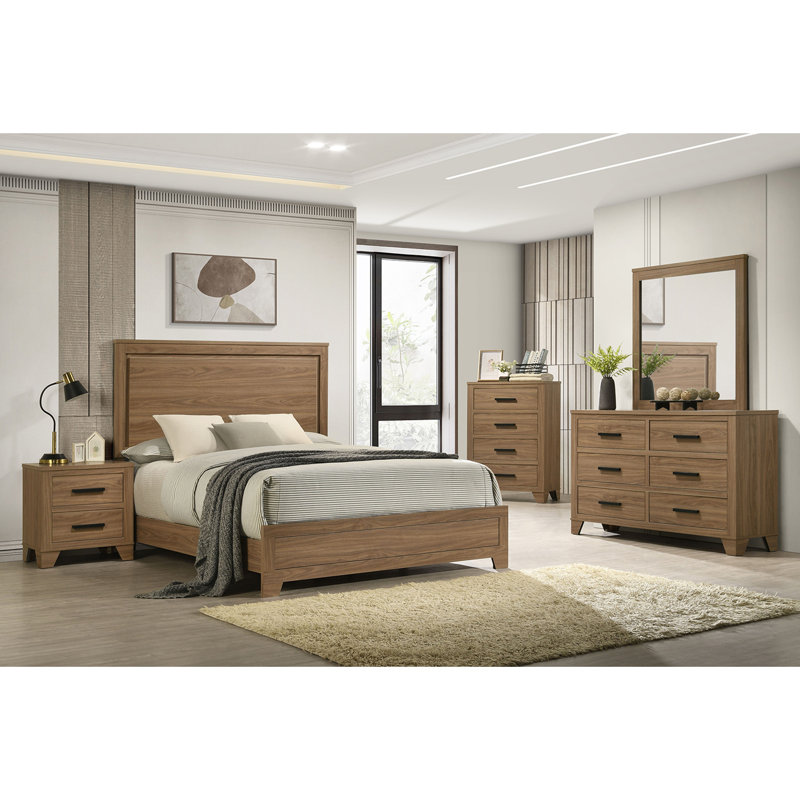 Lit de style contemporain, Queen