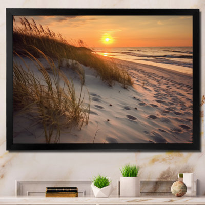 «Alabama Golden Hour At Gulf Shores III», art sur toile Alabama