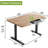  59'' Dual-Motor L-Shape Adjustable Height Standing Desk with A Drawer-1118632098