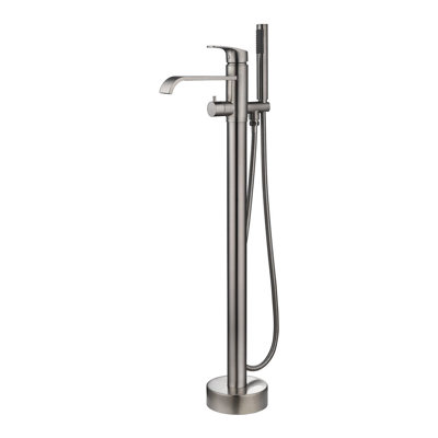 1 Handle Floor Clawfoot Tub Faucet