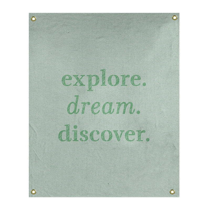 Tapisserie de polypropylène discover de rêve en polyester, H 36 po x l 26 po, Vert