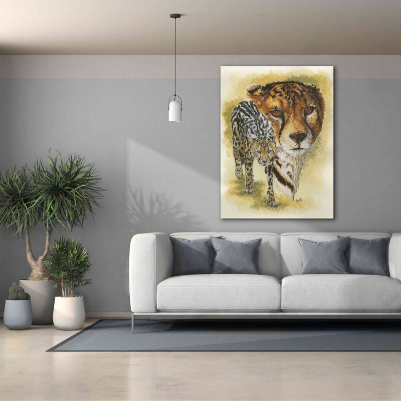 «Eminence» par Barbara Keith, art mural sur toile, H 54 po x l 40 po x P 1,5 po