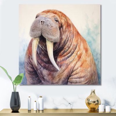 Morse sauvage - Reproduction d'art mural animaux