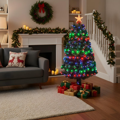 Lighted Artificial Christmas Tree