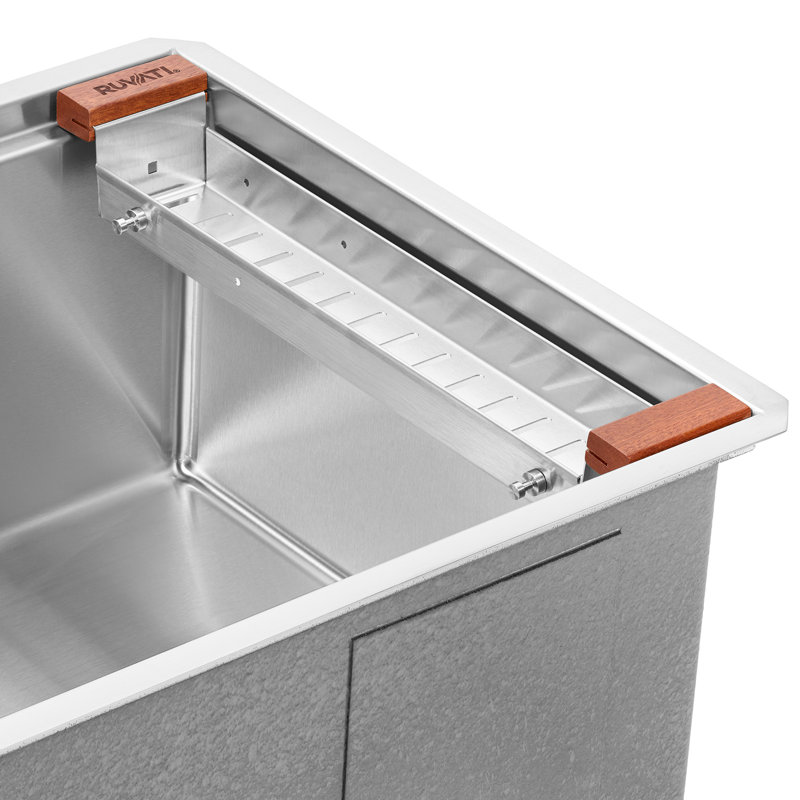 Accessoire d'évier de station de travail Ruvati LedgeFit