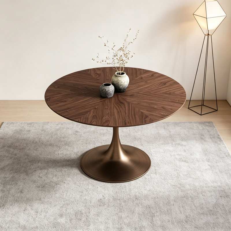 Table de salle à manger French French, H 29,5 po x L 39,4 po x l 39,4 po