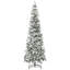 Arbre de Noël artificiel pin enneigé 7,5 pi avec des branches réalistes et 668 pointes