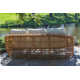 Alyshia 80.5'' High-Density Polyethylene (HDPE) Wicker Outdoor Sofa with Sunbrella Cushions