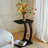 Johnnel Solid Wood Floor Shelf End Table