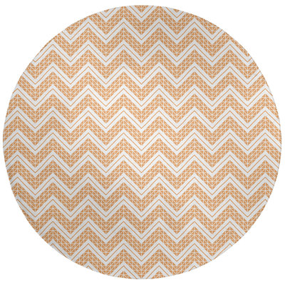 Chenille Chevron Indoor Rug