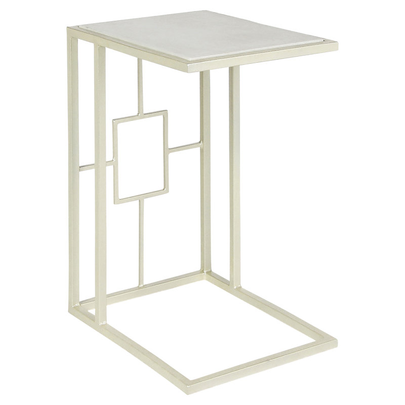 Plaza C Table End Table, Carrera Marble