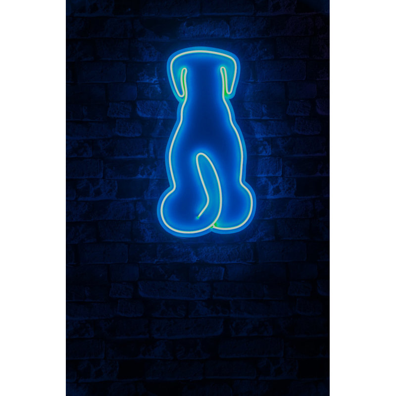 Bande lumineuse néon flexible à DEL, étanche IP67, 15,0 x 15,7 x 0,8 pouces | Gabarit en mousse de PVC bleue | Adaptateur 12V DC, douille 36W, 240 lumens, 3400K | Parfait pour la décoration intérieure, l'éclairage des fêtes et des événements