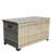 Wicker Patio Furniture Storage Box (Grey )