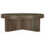 Table basse ronde en bois de manguier massif Alexander Brown