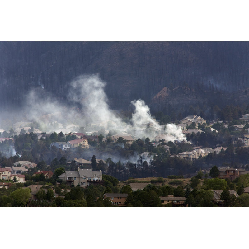 «Burnt Hillside» par Milehightraveler, H 32 po x l 48 po